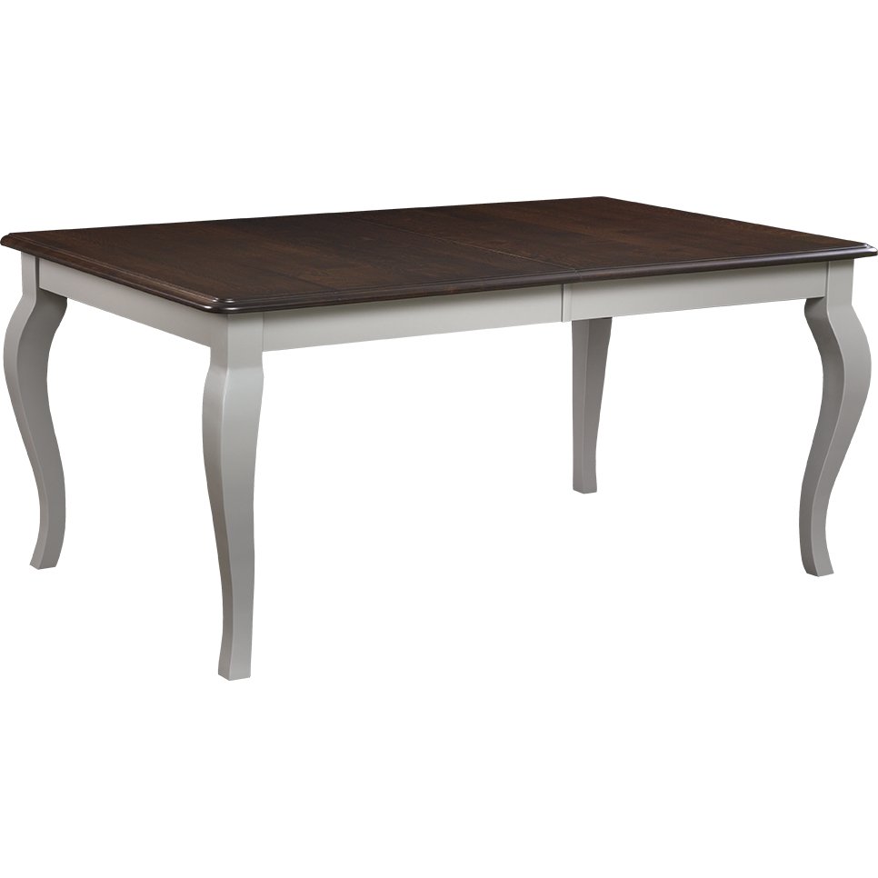 Amish 66" Vintage Rectangular Leg Table Dining Set with 6 chairs - snyders.furniture