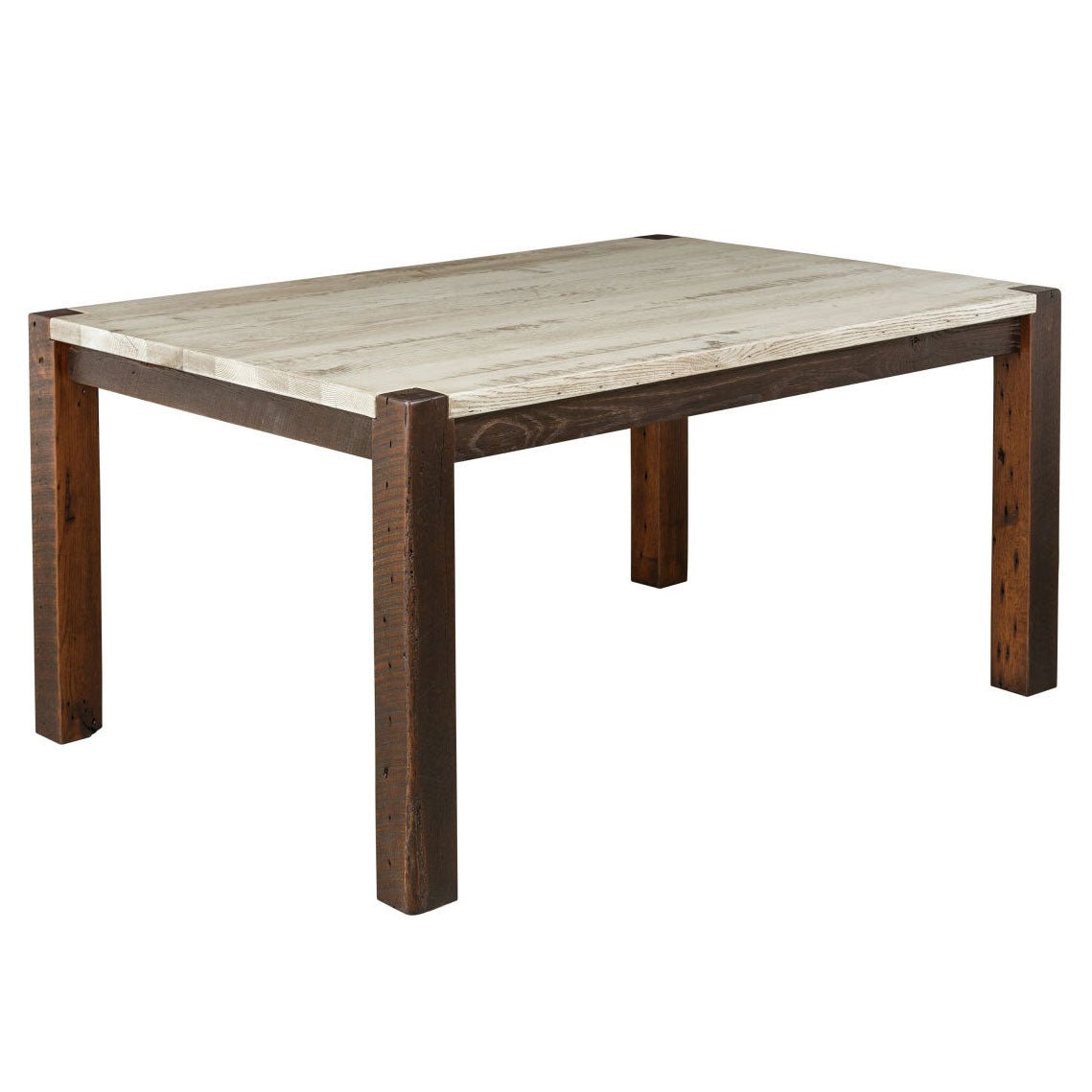 Amish Bedford Rustic Leg Dining Table Set - snyders.furniture