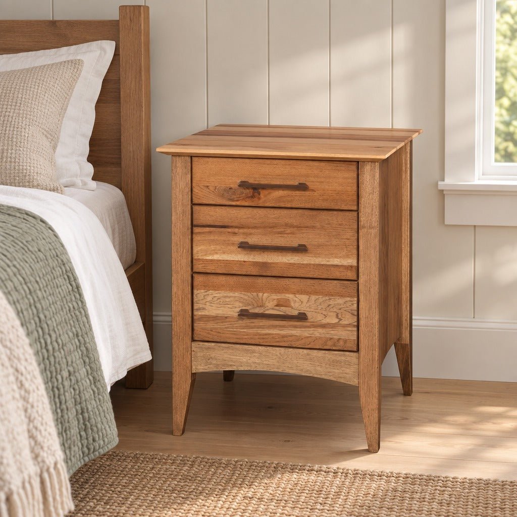 Amish Belleville Shaker Style Solid Wood 5pc Bedroom Set