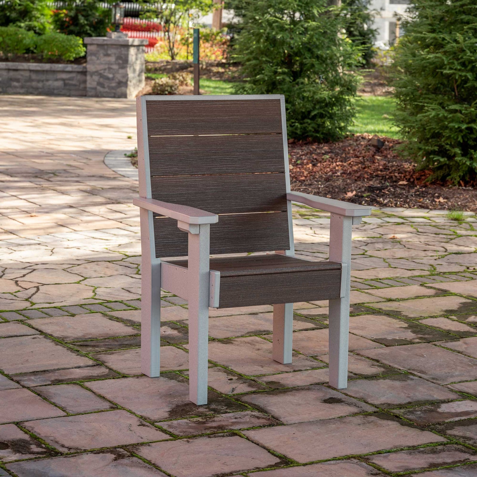 Amish Coastal Patio Dining Arm Chair - Quickship - snyders.furniture