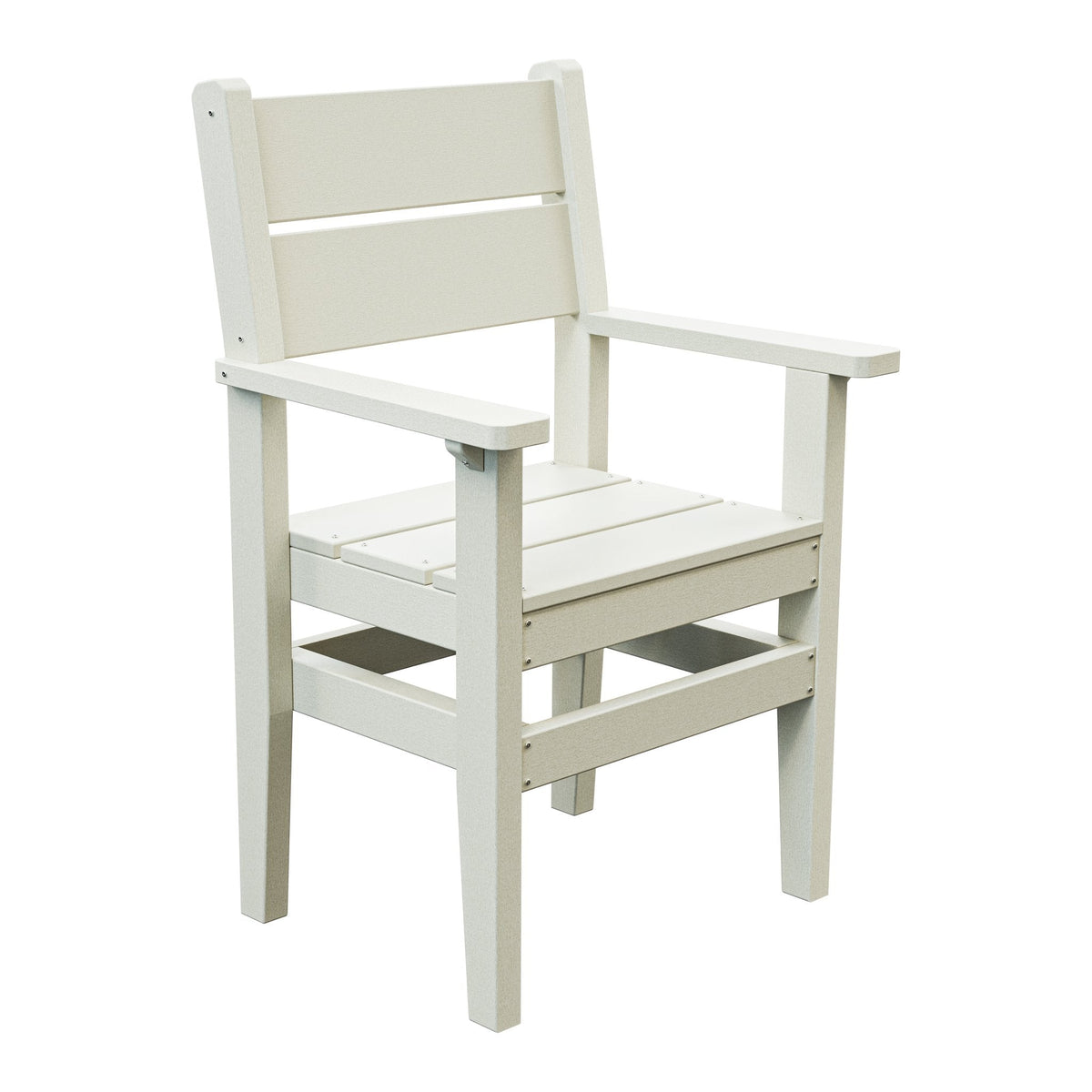 Amish Everyday Value Poly Dining Armchair in Ivory