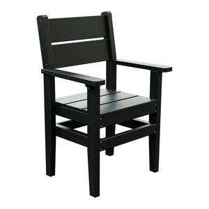 Amish Everyday Value Poly Dining Armchair in Black