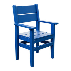 Amish Everyday Value Poly Dining Armchair in Blue