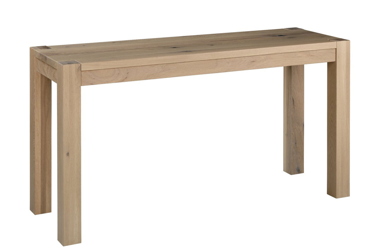 Amish Exeter 4pc Natural White Oak Living Room Table Set - snyders.furniture