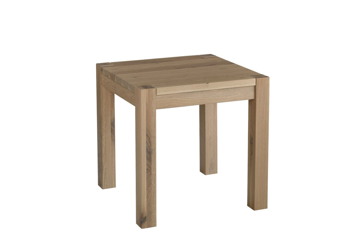 Amish Exeter 4pc Natural White Oak Living Room Table Set - snyders.furniture