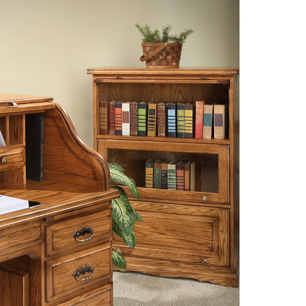 Amish Heritage Wood Barrister Bookcase - snyders.furniture