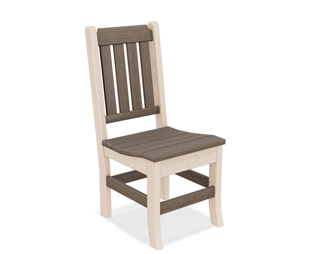 Juego de mesa de comedor redonda Amish Keystone para 4 personas