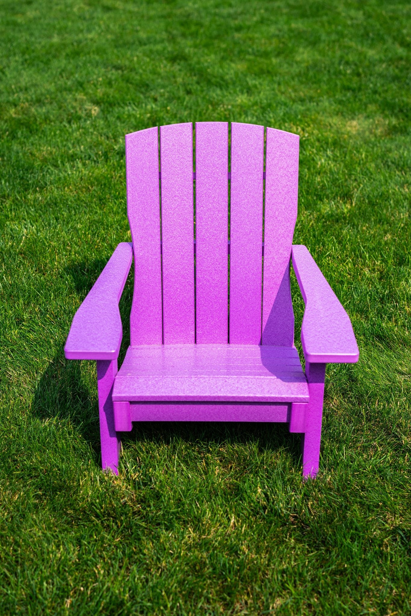Amish Li'l Poly Coastal Chair for Kids in Blue