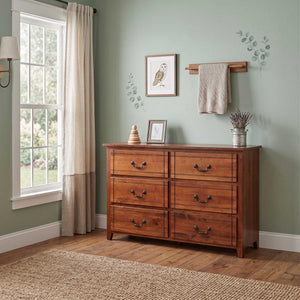 Amish Madison Kid's 6-Drawer Dresser