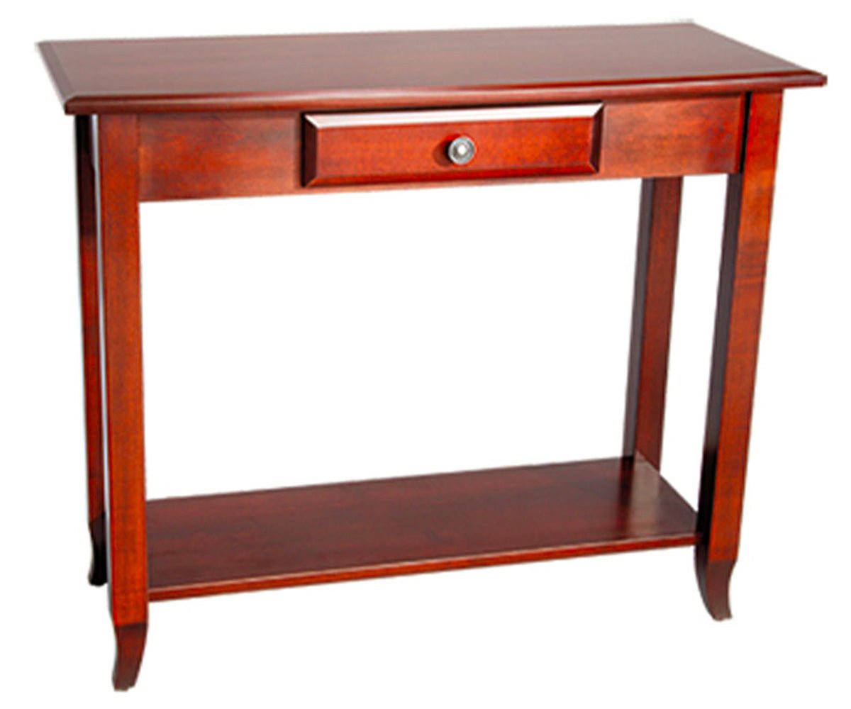 Amish Manchester Hall Table shown in the living room of a craftsman bungalow home
