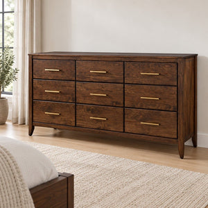 Amish Middlebury Modern Solid Wood 5pc Bedroom Set