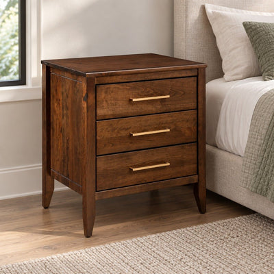 Amish Middlebury Modern Solid Wood 5pc Bedroom Set