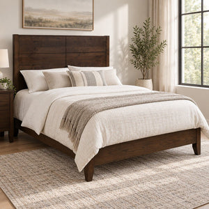 Amish Middlebury Modern Solid Wood 5pc Bedroom Set