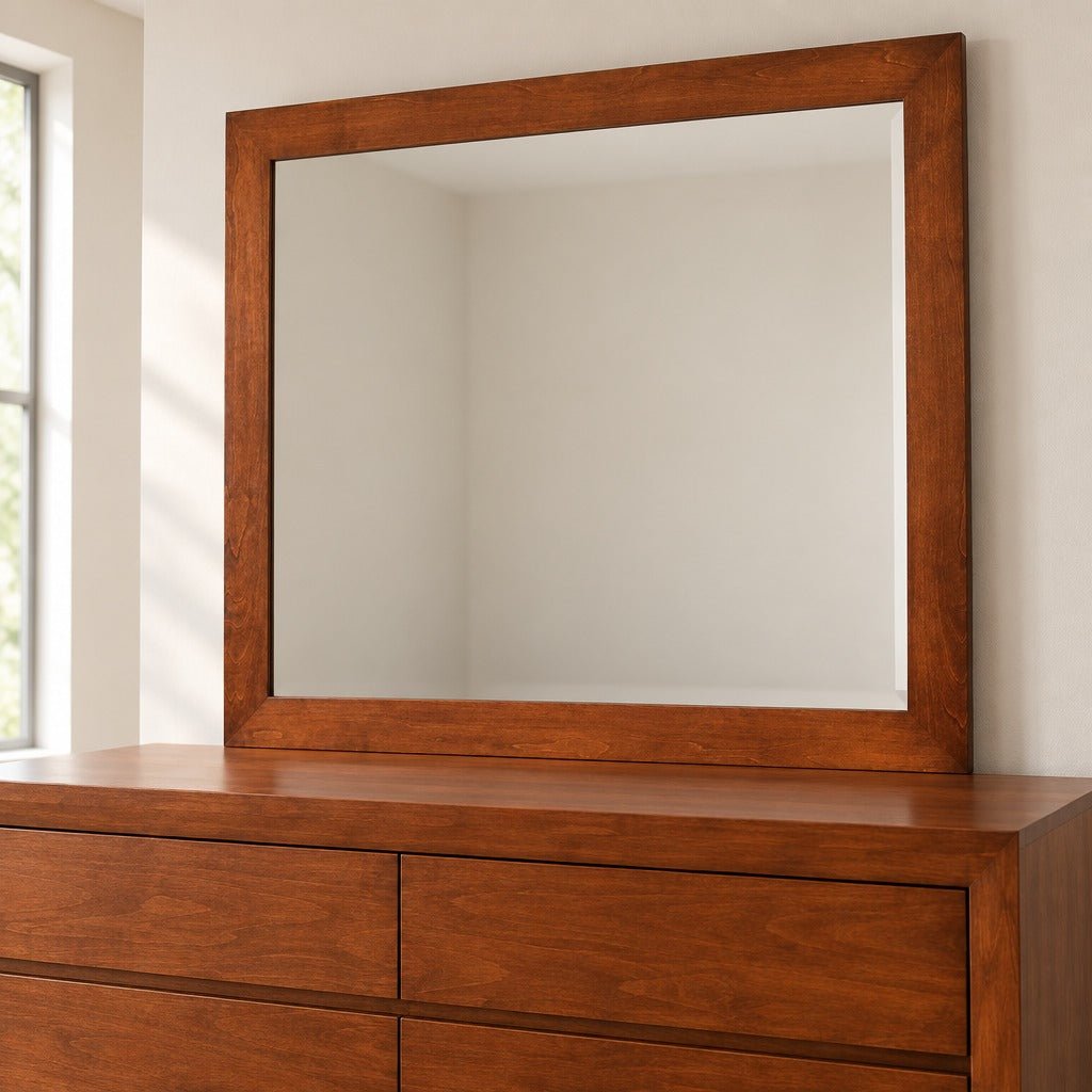 Amish Middlebury Modern Solid Wood 5pc Bedroom Set