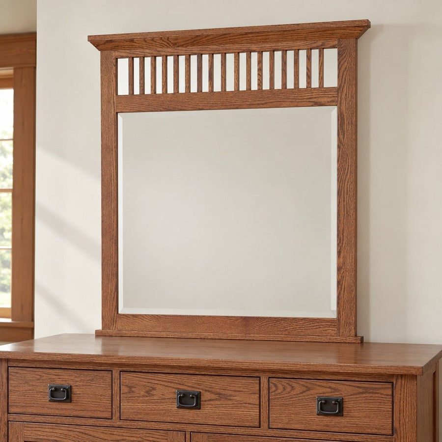 Amish Millersburg Mission Style Solid Wood 5pc Bedroom Set