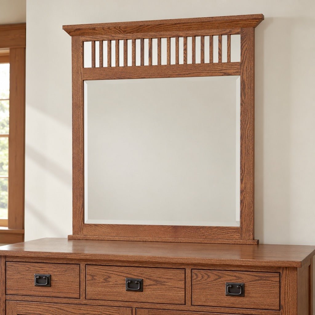 Amish Millersburg Mission Style Solid Wood 5pc Bedroom Set