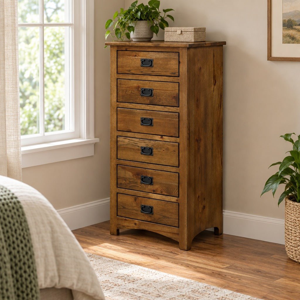 Amish Millersburg Mission Style Solid Wood Lingerie Chest