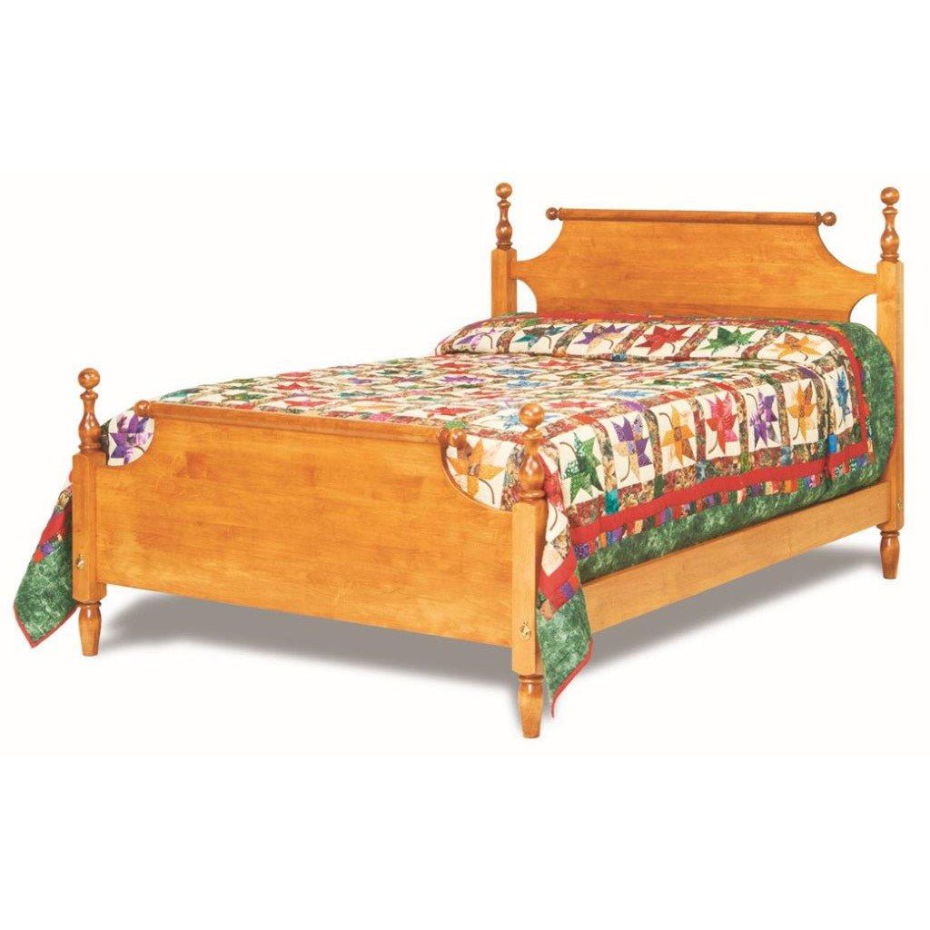 Amish New Amsterdam Scroll Bed - snyders.furniture