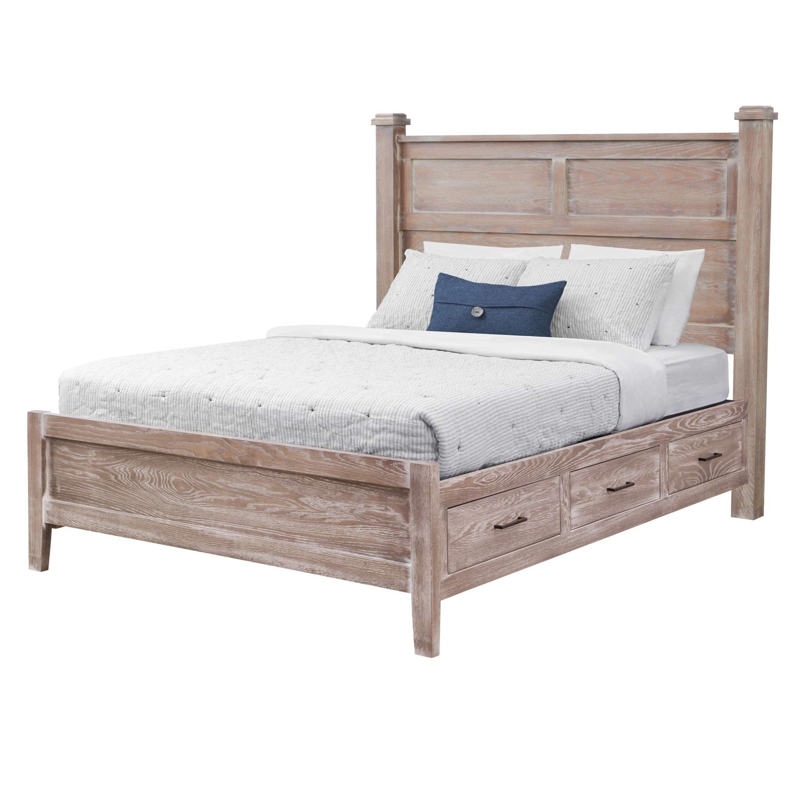 Amish Oreland Panel Storage Bed - snyders.furniture