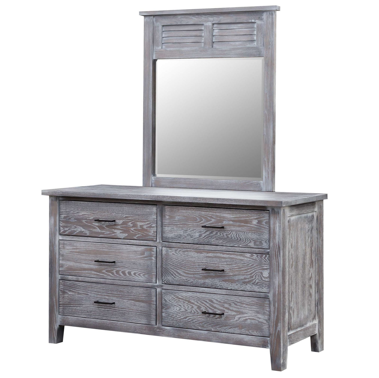 Amish Oreland Rustic Wood Triple Dresser - snyders.furniture