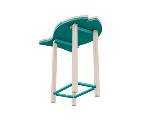 Amish Patio Poly Fish Shaped Side Table