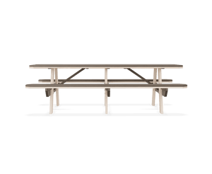 Amish Poly 96" Picnic Table for 8