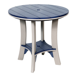 Cape May round poly table shown in the 43 inch size; this listing is the 48 inch bar height table (photo 3)