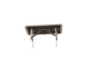 Juego de mesa de jardín rectangular Amish Poly Patio para 6 personas