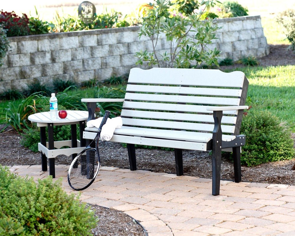 Amish Poly West Chester 5' Bench Leisure Lawns