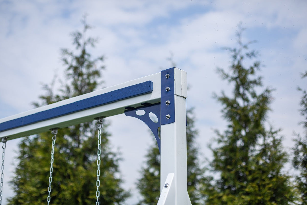 Vinyl playset construction detail – Patiova Amish-built