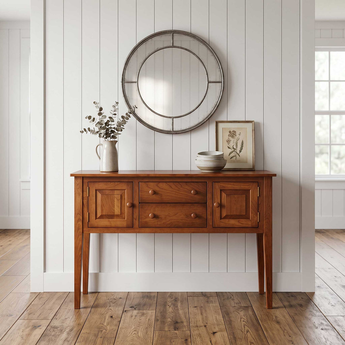 Amish Shaker 2 Door 2-Drawer Sideboard