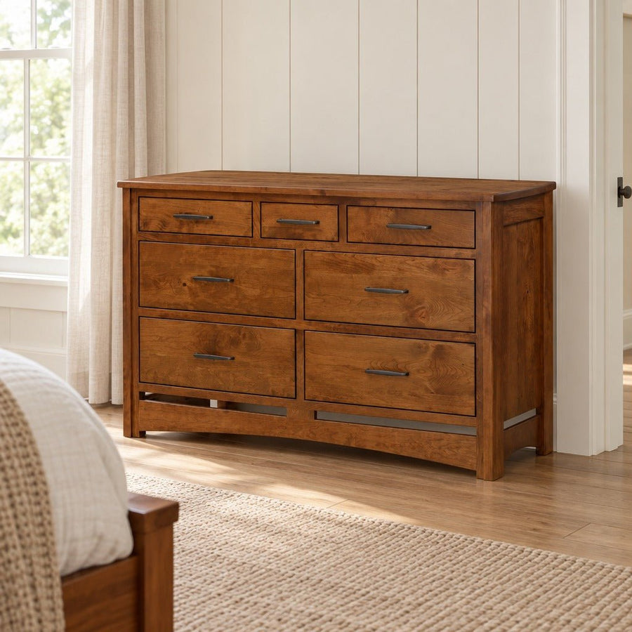Amish Smicksburg Cottage Style Solid Wood 5pc Bedroom Set