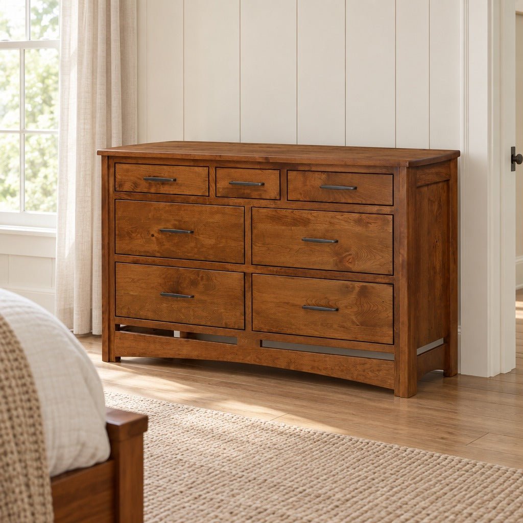 Amish Smicksburg Cottage Style Solid Wood 5pc Bedroom Set