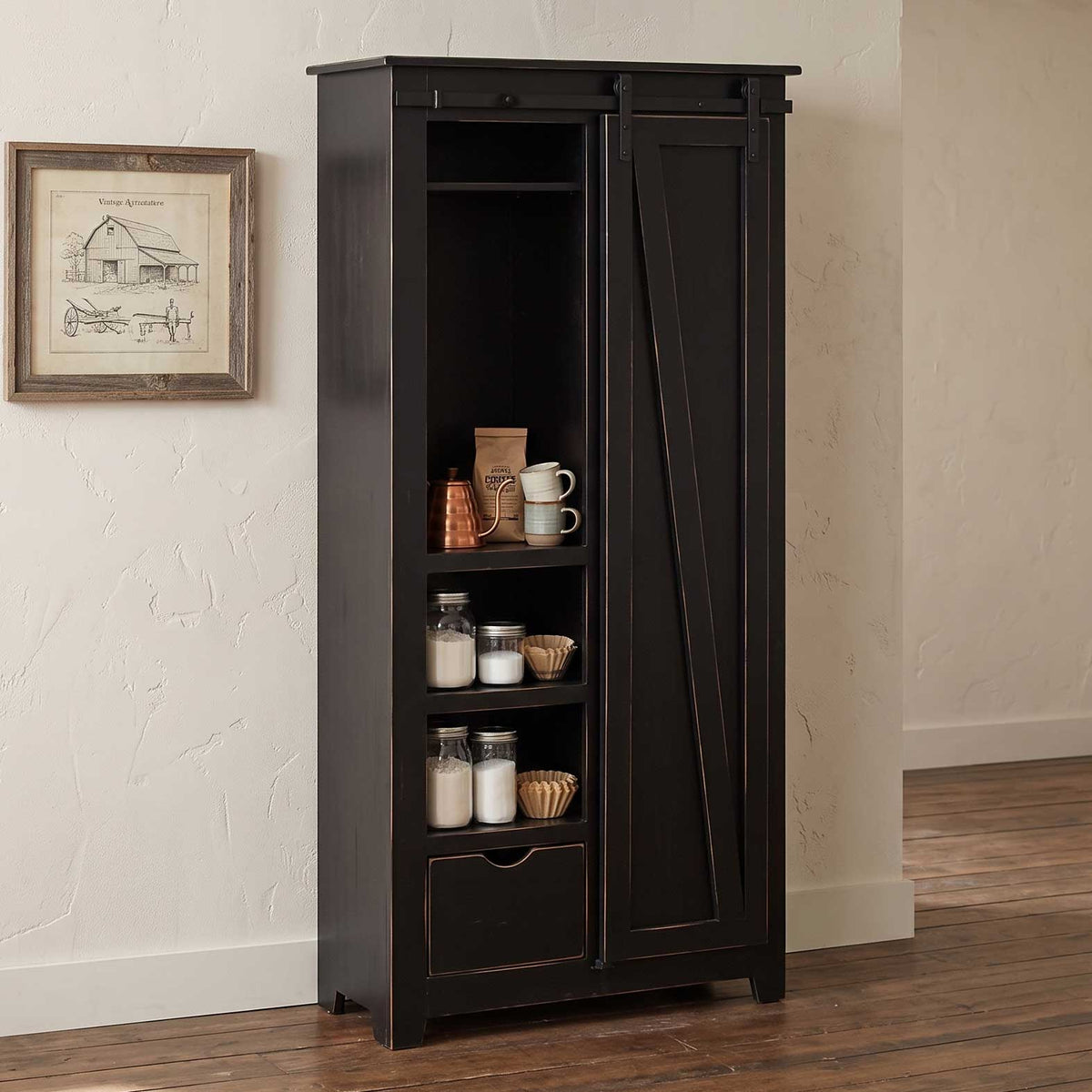 Amish Large Coffee Station