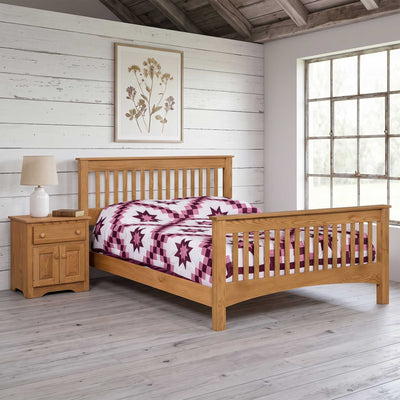 Cama con paneles elevados Eden Amish