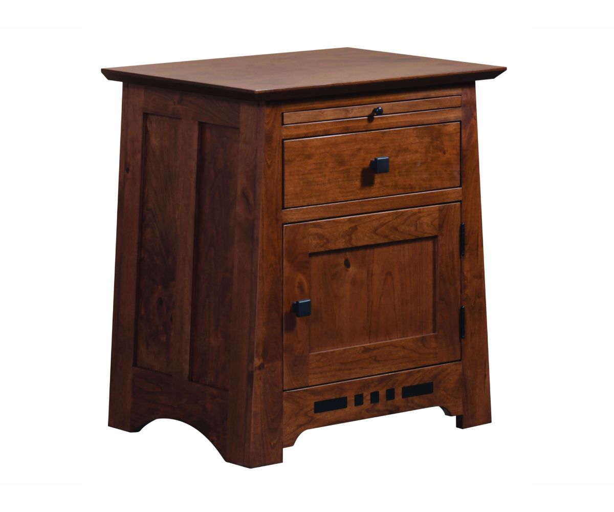 Amish Solid Wood Van Nuys Panel 3pc Bedroom Set - snyders.furniture