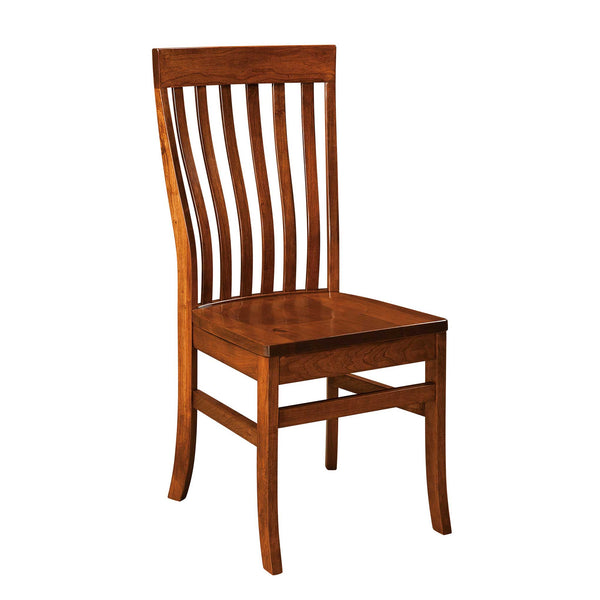 ダイニングチェア Truck Furniture DINING CHAIR WOOD SEAT Amish Theodore Wood Lumbar Dining Chair