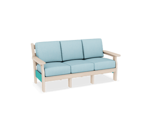Amish Van Buren Poly Patio Sofa with Removable Cushions