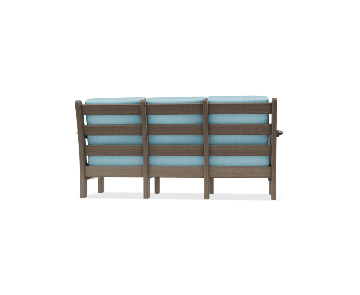 Amish Van Buren Poly Patio Sofa with Removable Cushions