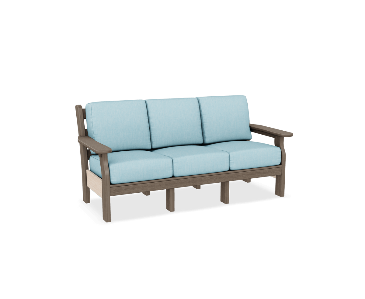 Amish Van Buren Poly Patio Sofa with Removable Cushions