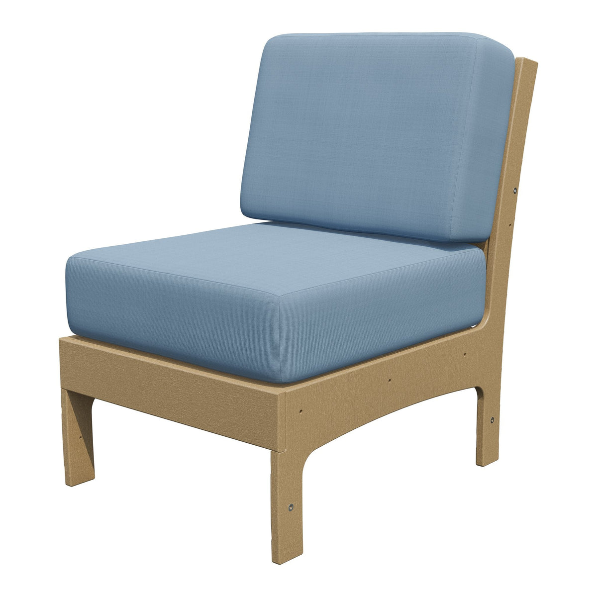 Amish VaraMora Chair Insert in Weathered Wood / Sparkle Nautical