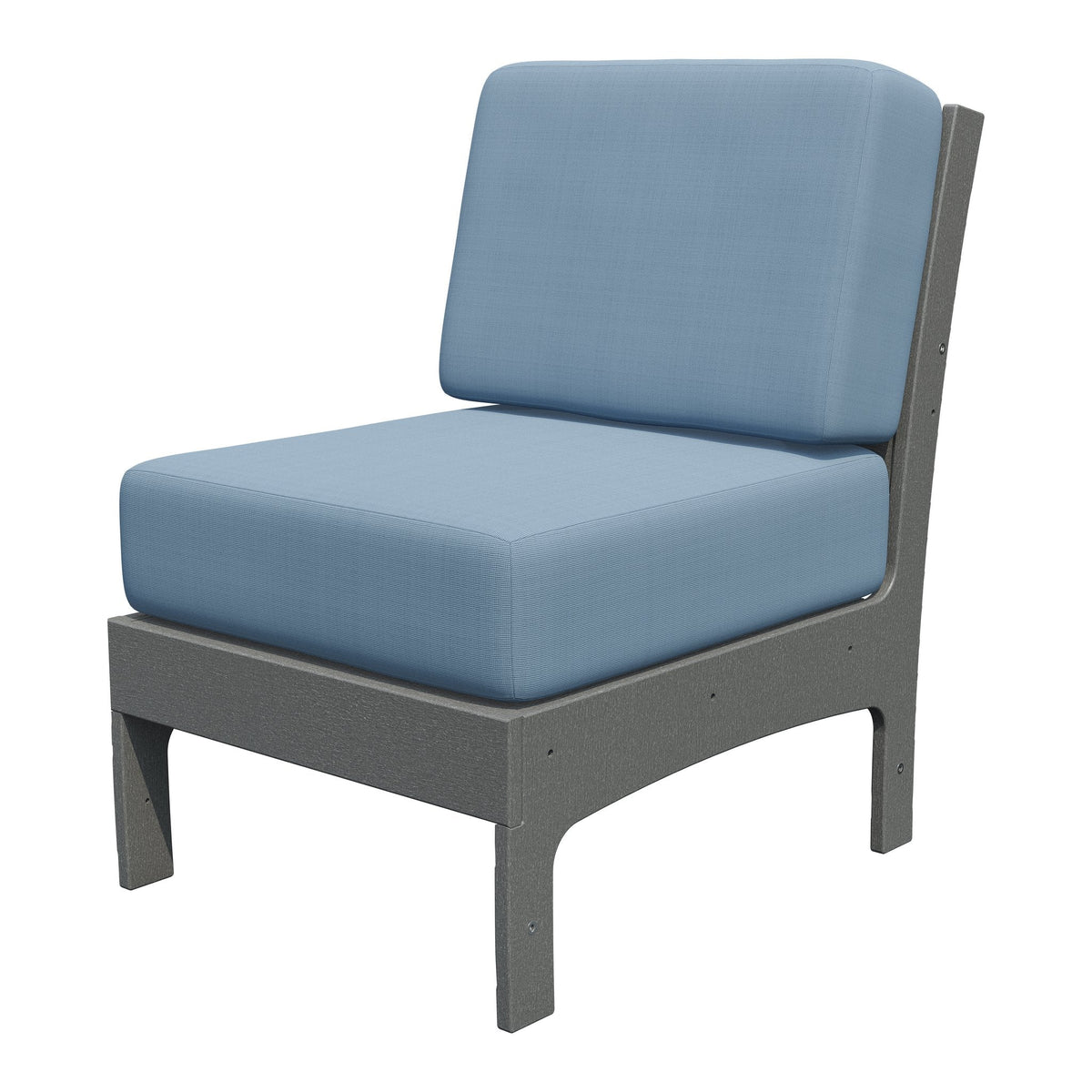 Amish VaraMora Chair Insert in Gray / Sparkle Nautical