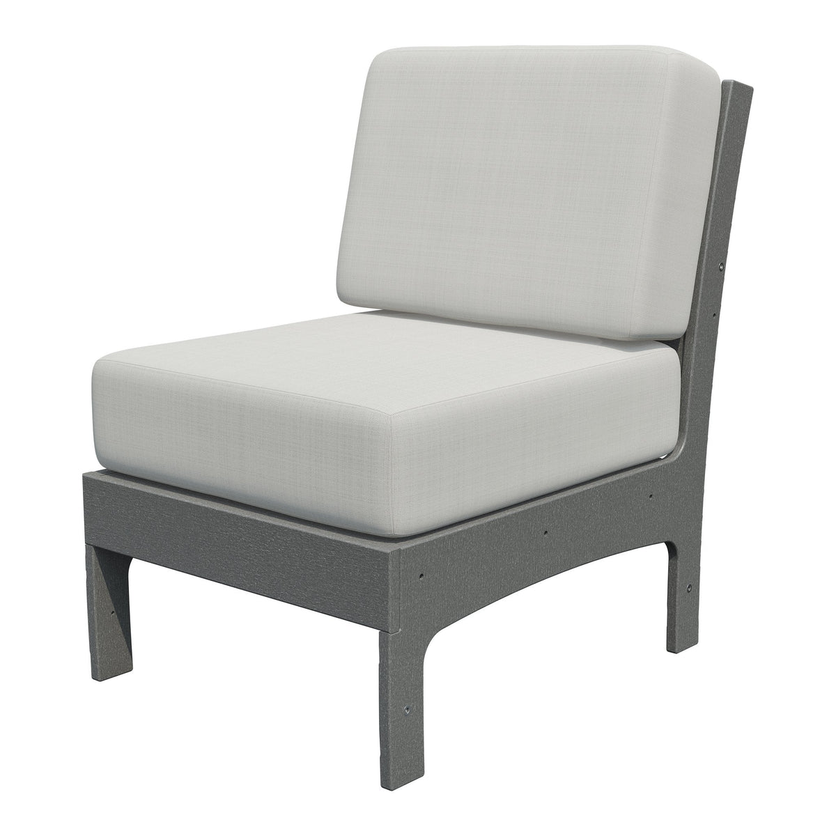 Amish VaraMora Chair Insert in Gray / Storm Snow