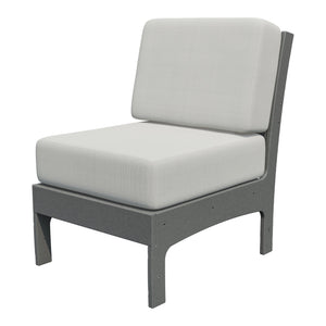 Amish VaraMora Chair Insert in Gray / Storm Snow