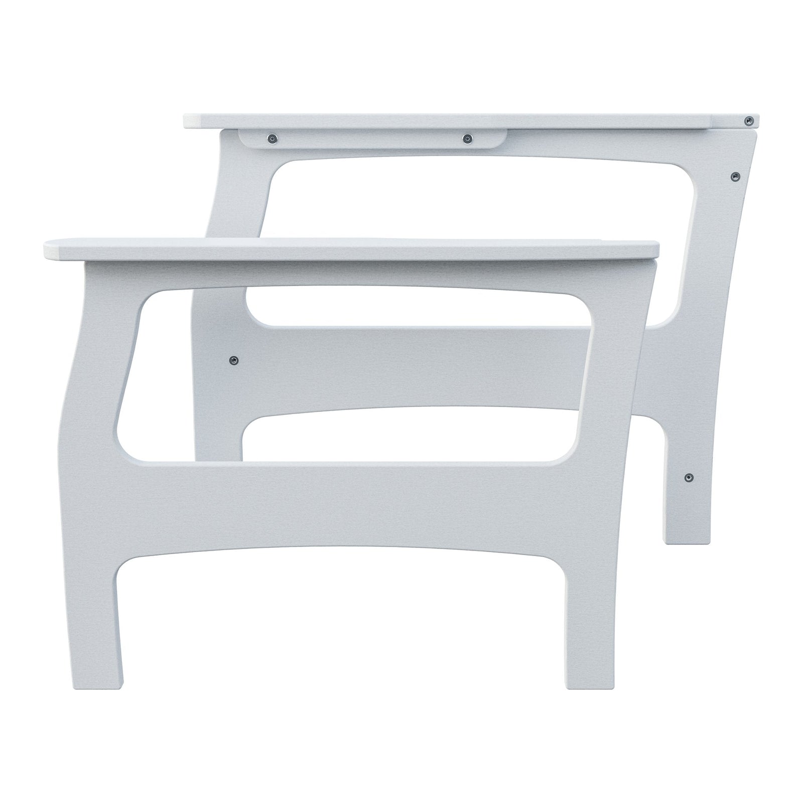 Amish VaraMora Outdoor Sofa Arms Kit, Left & Right in Black
