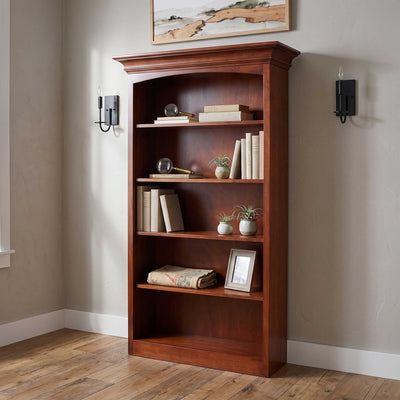 Amish Hampton Solid Wood 72" Bookcase