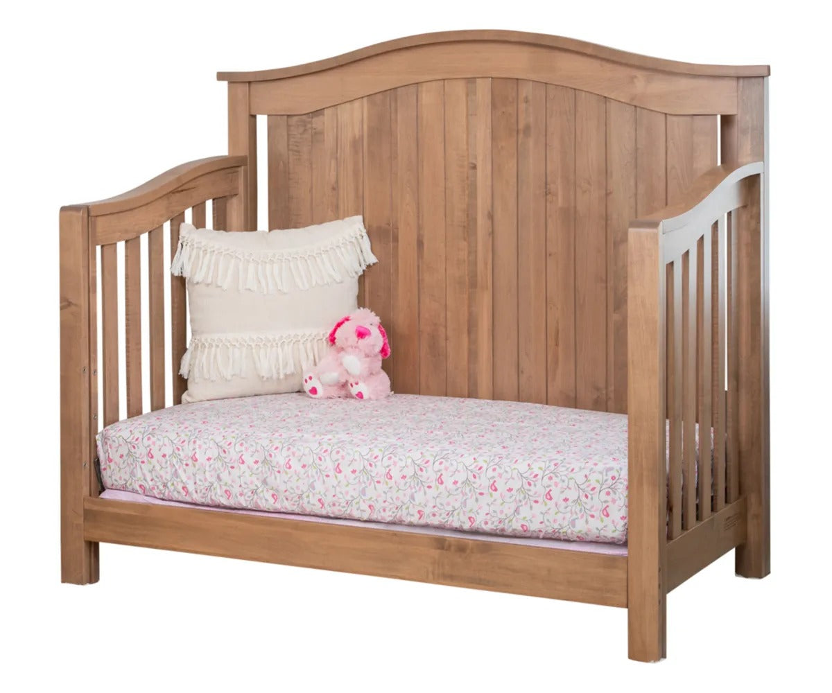 Amish Moyerton Solid Wood 4-in-1 Convertible Baby Crib - view 5
