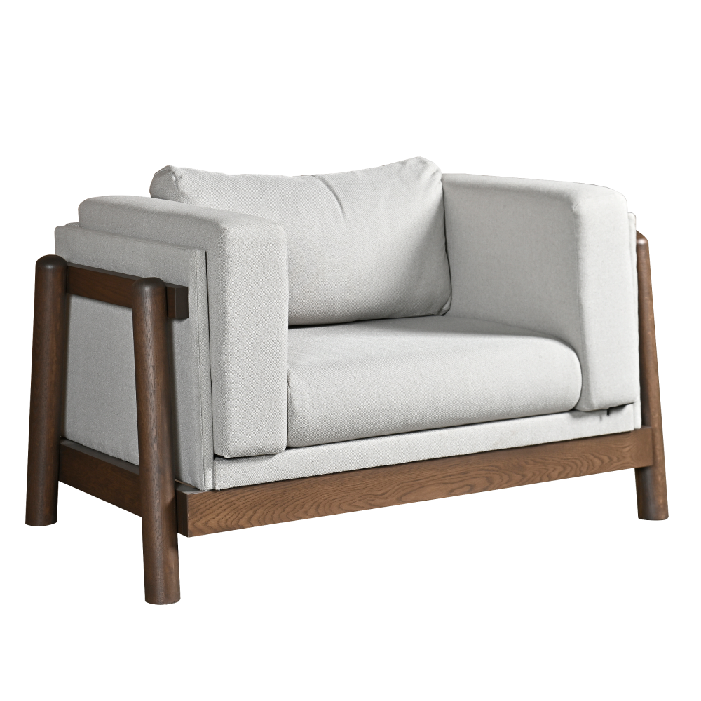 Amish Hollin Hills Mid Century Modern Sofa Chair