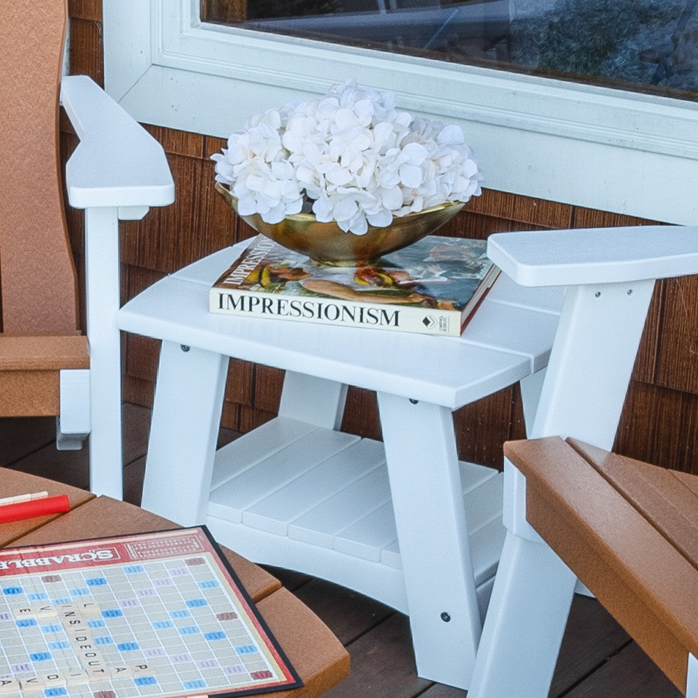 Amish Coastal Poly End Table