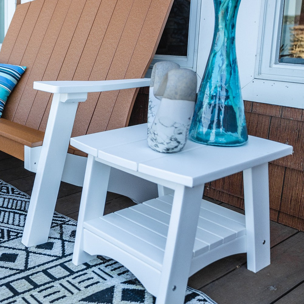 Amish Coastal Poly End Table